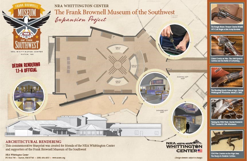 NRA Whittington Center Frank Brownell Museum of the Southwest Expansion Project