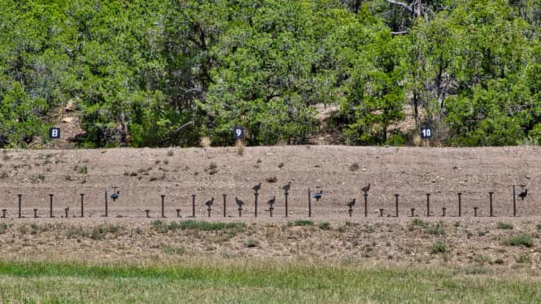 Hunters Pistol Silhouette Range at the NRA Whittington Center