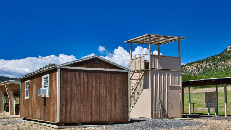 Hunters Pistol Silhouette Range at the NRA Whittington Center