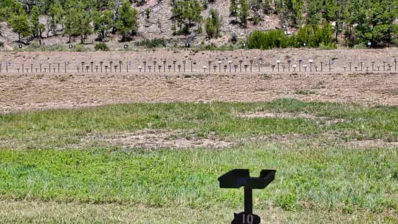 Hunters Pistol Silhouette Range at the NRA Whittington Center