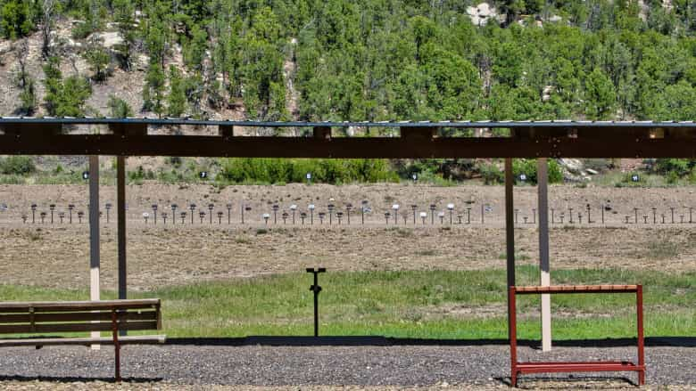 Hunters Pistol Silhouette Range at the NRA Whittington Center