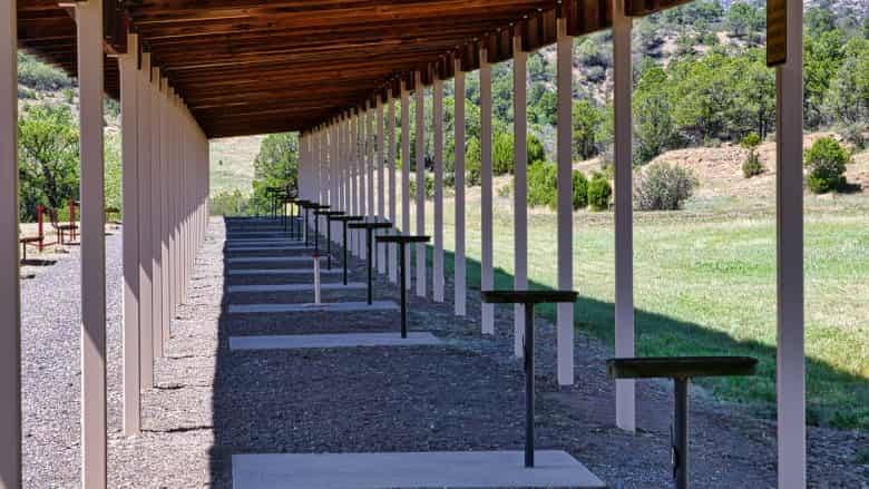 Hunters Pistol Silhouette Range at the NRA Whittington Center