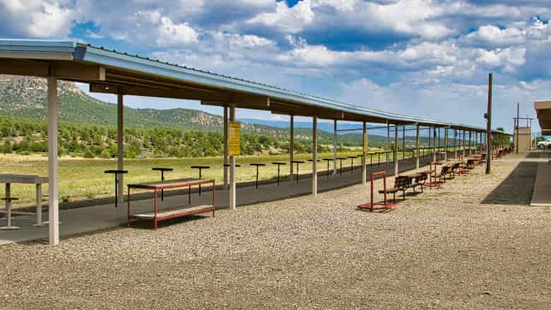 High Power Rifle Silhouette Range at the NRA Whittington Center 