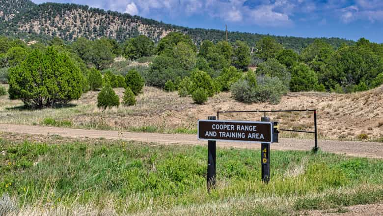 Cooper Rifle Walk Range at the NRA Whittington Center