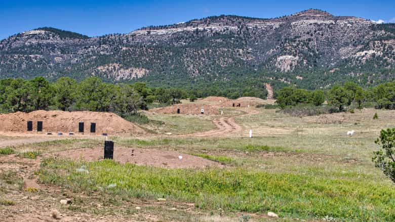 Cooper Rifle Walk Range at the NRA Whittington Center