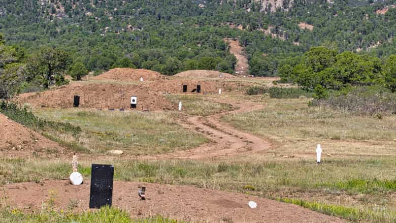 Cooper Rifle Walk Range at the NRA Whittington Center