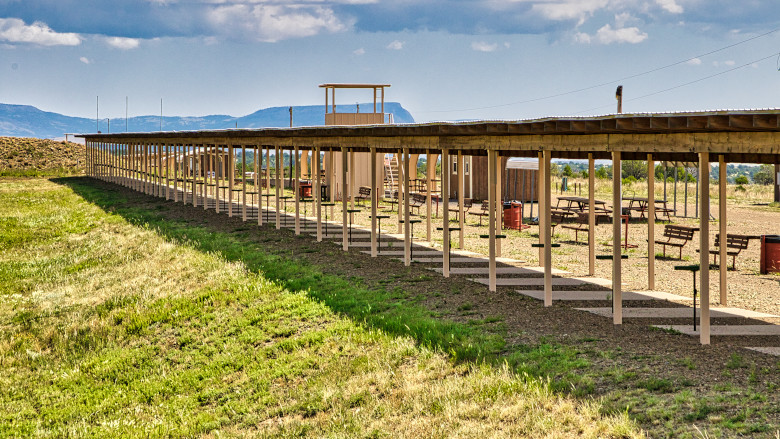 Long Range Pistol Silhouette Range at the NRA Whittington Center