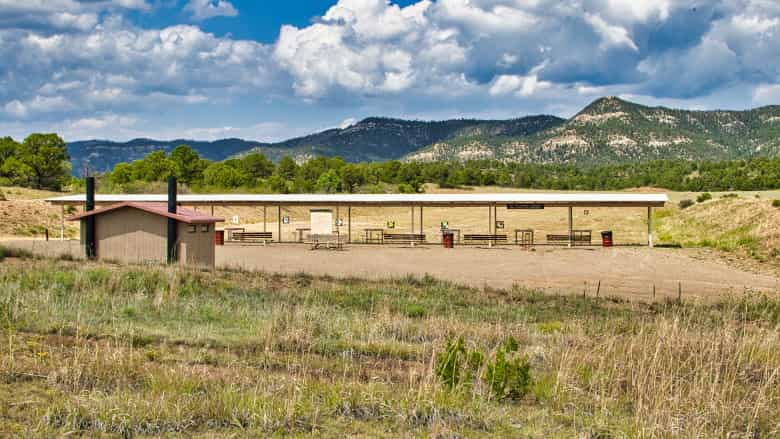 Sight-In Range at the NRA Whittington Center 