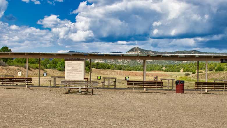 Sight-In Range at the NRA Whittington Center 