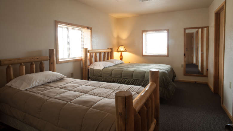 Founders Cabin Thompson Cabin Bedroom