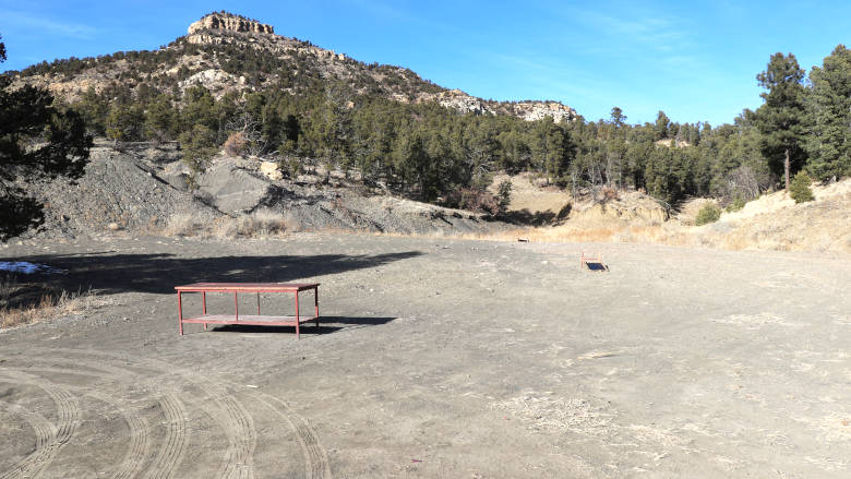 Practical Pistol Range at the NRA Whittington Center 