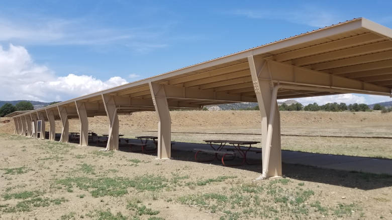 Small Bore Rifle Range at the NRA Whittington Center 