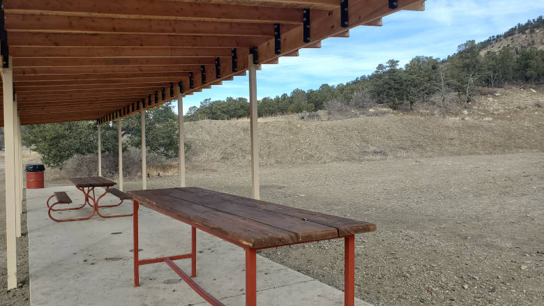 Practical Pistol Range at the NRA Whittington Center 