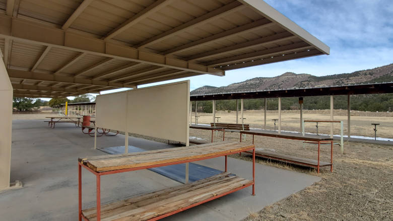 Small Bore Rifle Silhouette Range at the NRA Whittington Center