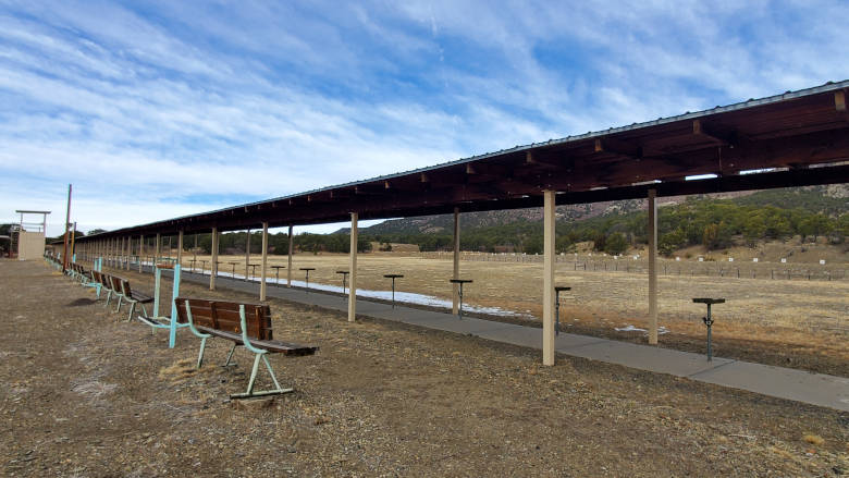 Small Bore Rifle Silhouette Range at the NRA Whittington Center