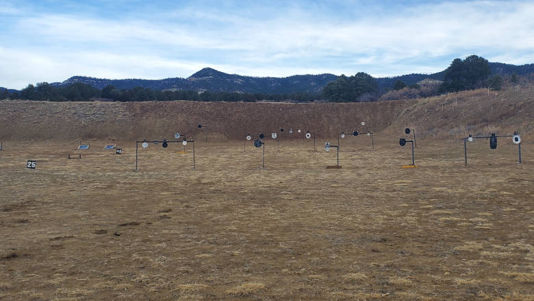 Handgun/Rifle Range at the NRA Whittington Center