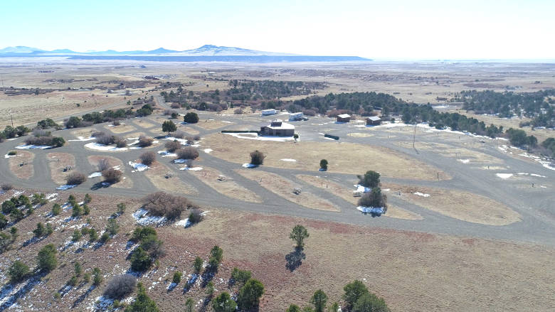 East RV Campground at the NRA Whittington Center 