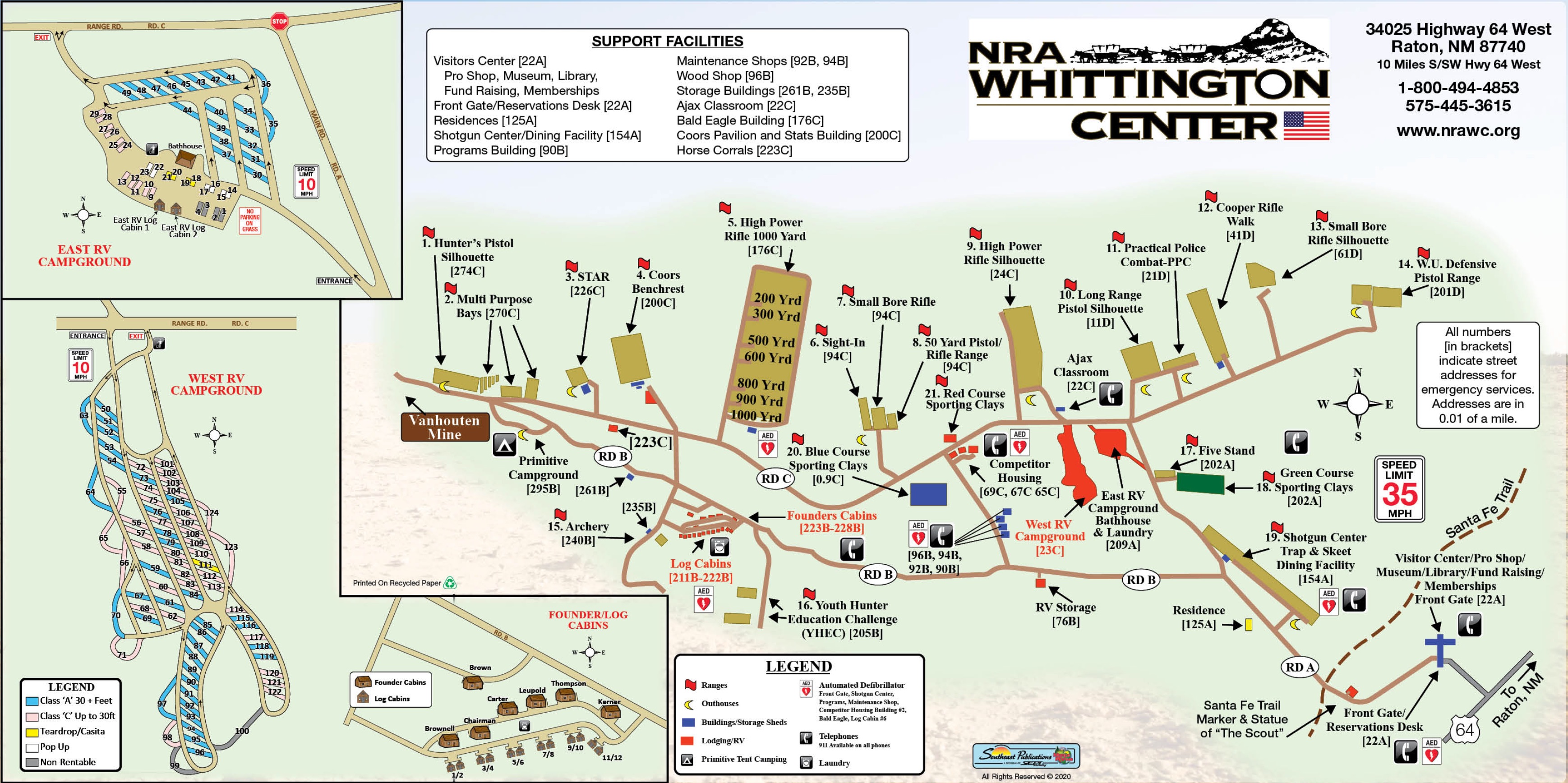 Vintage NRA Whittington Center Spirit Of Santa Fe Trail Patch Rare NOS 