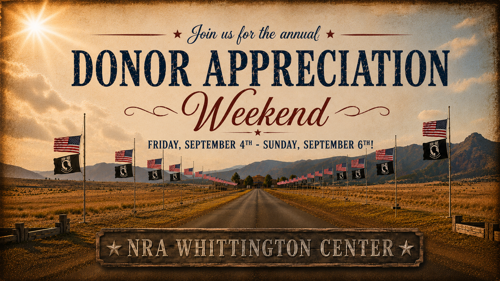 Donor Appreciation Weekend